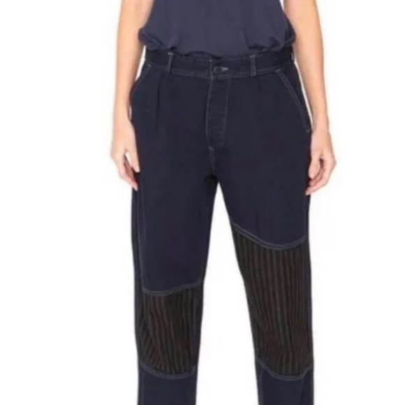 Sandrine Rose French Worker Jeans Sz 26 - Picture 1 of 8